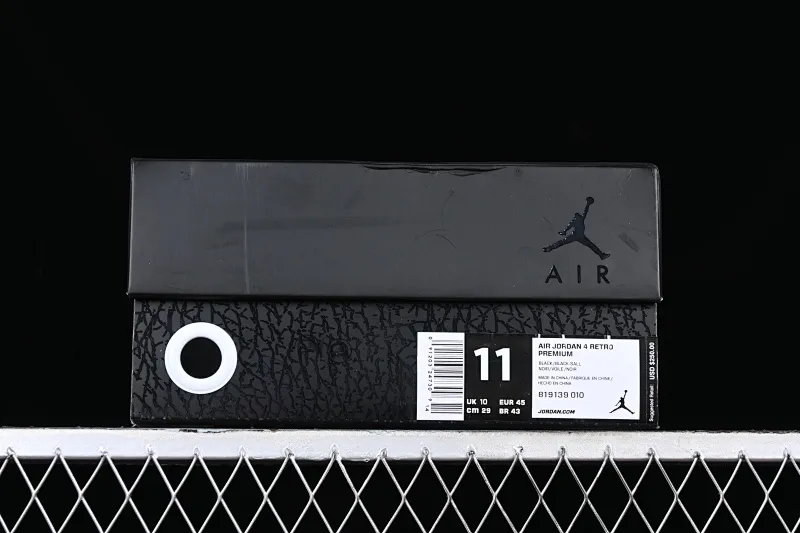 All categories Air Jordan Jordan series basketball shoes Air Jordan 4 Air Jordan 4 Premium "Pony Hair" AJ4 Joe 4 luxury black 819139-010